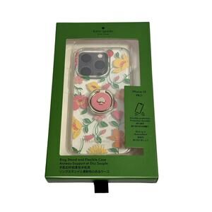 Kate Spade Strawberry Garden Stability Ring And Case iPhone 15 Pro